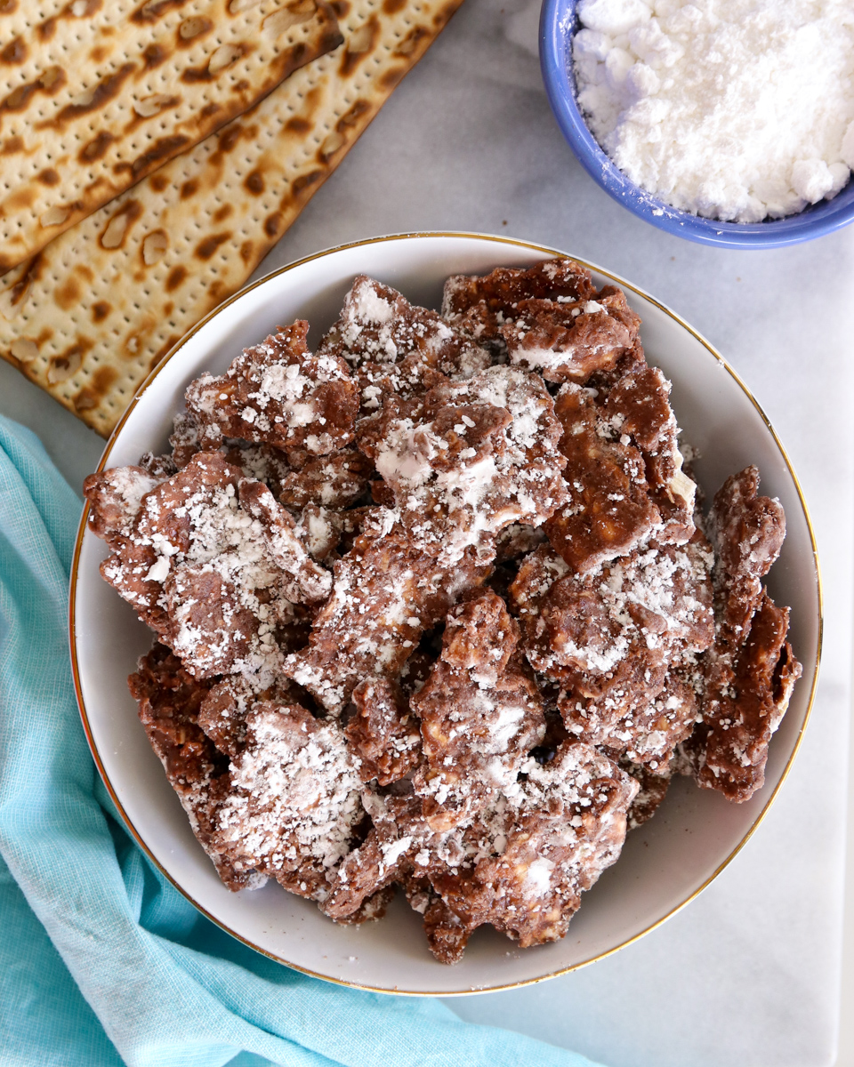 Matzah Puppy Chow