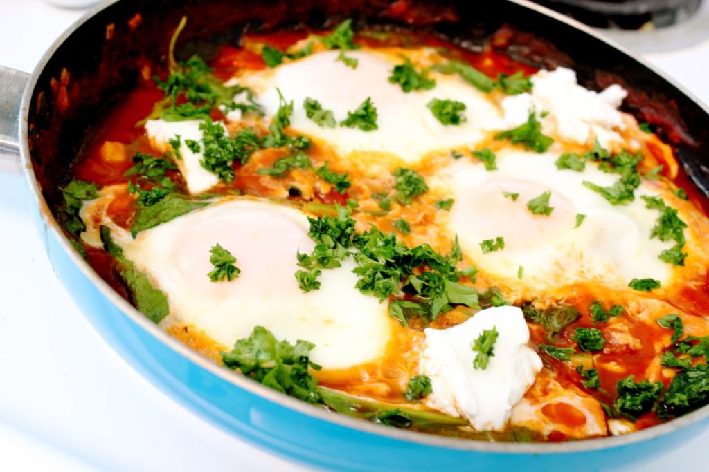Shakshuka with Summer Squash and Goat Cheese (Giveaway Post!!) - What ...