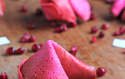 Pomegranate Fortune Cookies