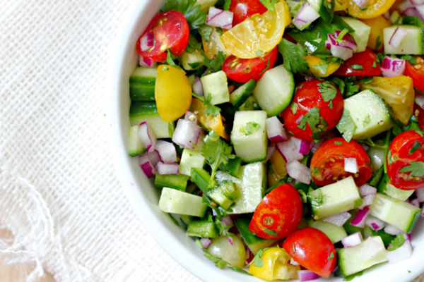 Spicy Israeli Salad