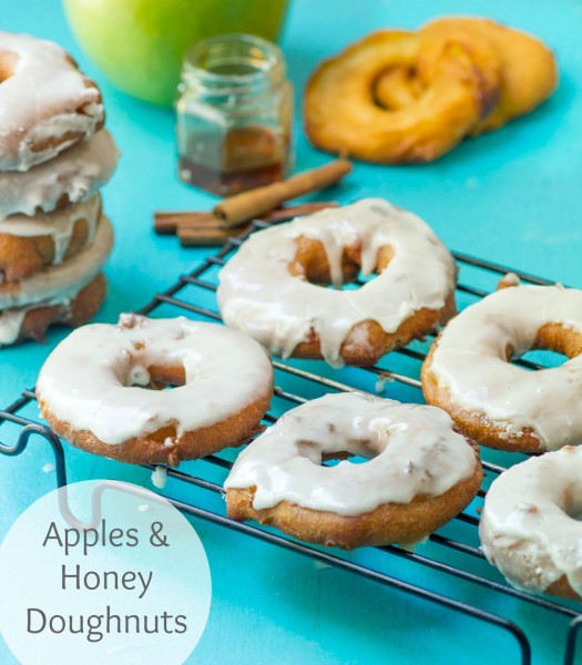 Apples and Honey Doughnuts