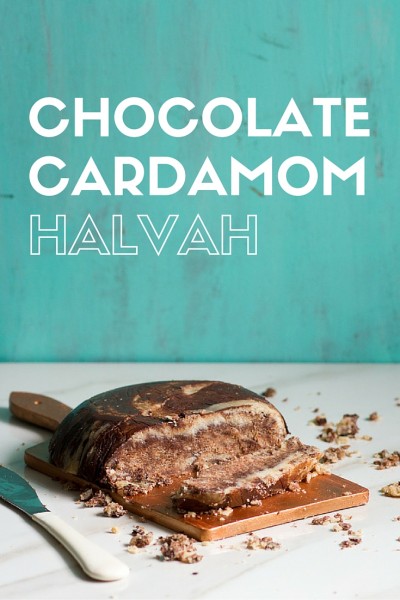 Chocolate Cardamom Halvah