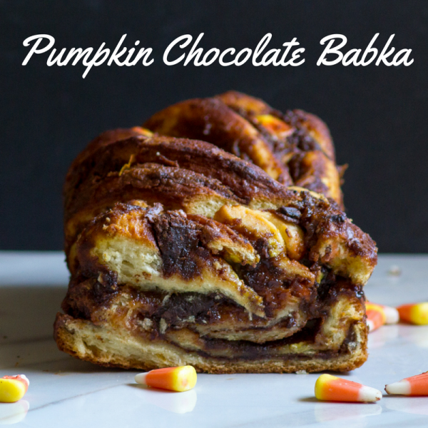 Pumpkin Chocolate Babka