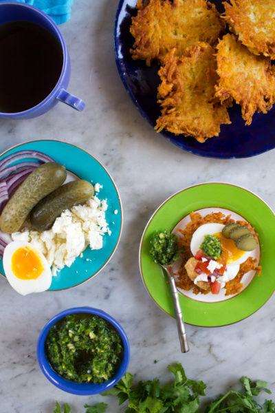 Israeli Breakfast Latkes