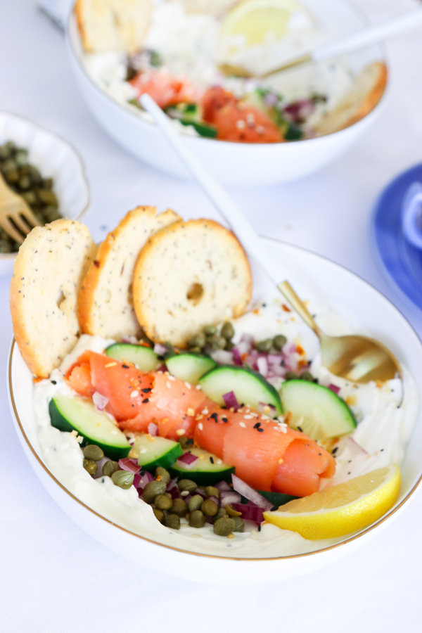 Bagel and Lox Greek Yogurt Bowl-10 - What Jew Wanna Eat