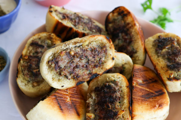 Arayes: Grilled Meat-Stuffed Pitas - What Jew Wanna Eat