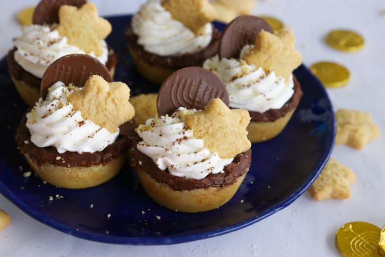 Mini Chocolate Shortbread Tarts recipe