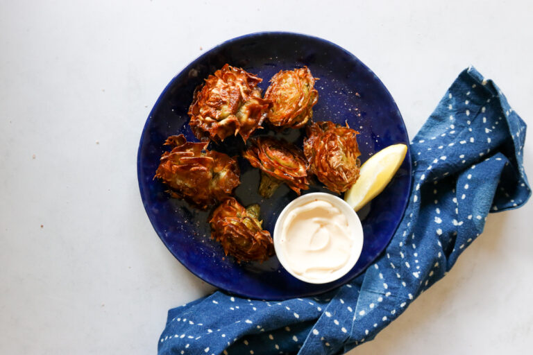 Roman Jewish Fried Artichokes aka Carciofi Alla Giudia recipe