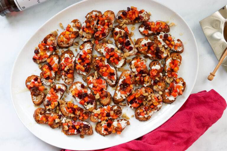 Tzimmes Crostini recipe