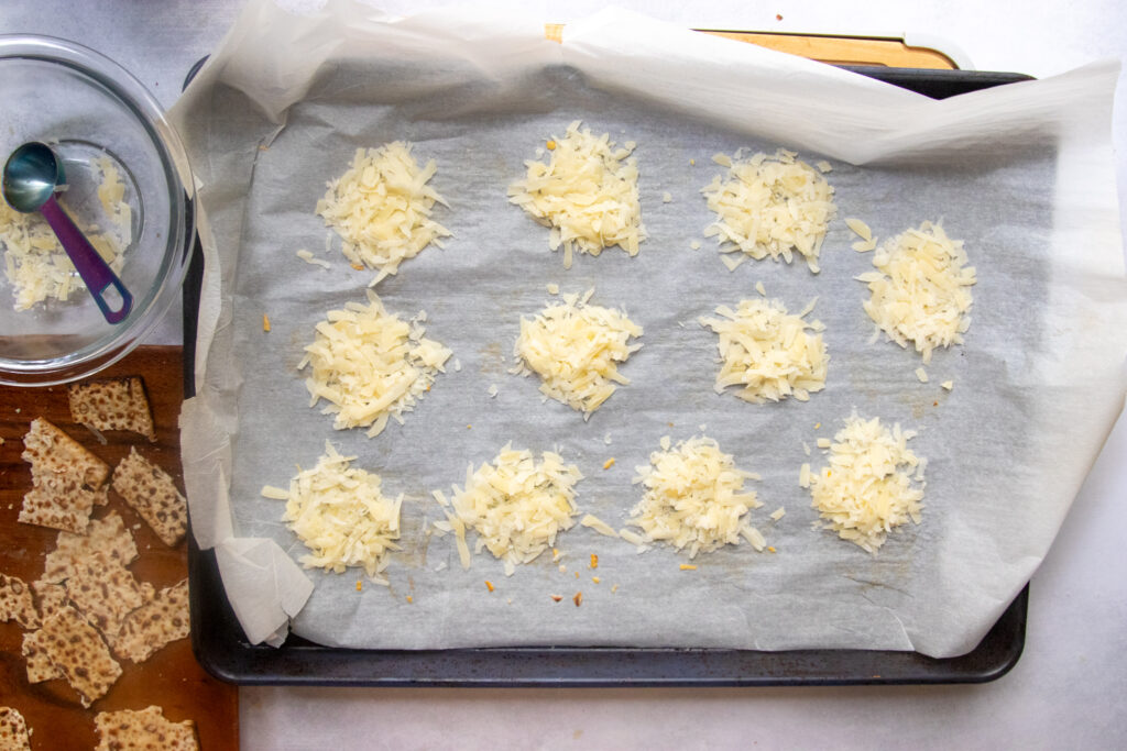 Matzah Parmesan Crisps
