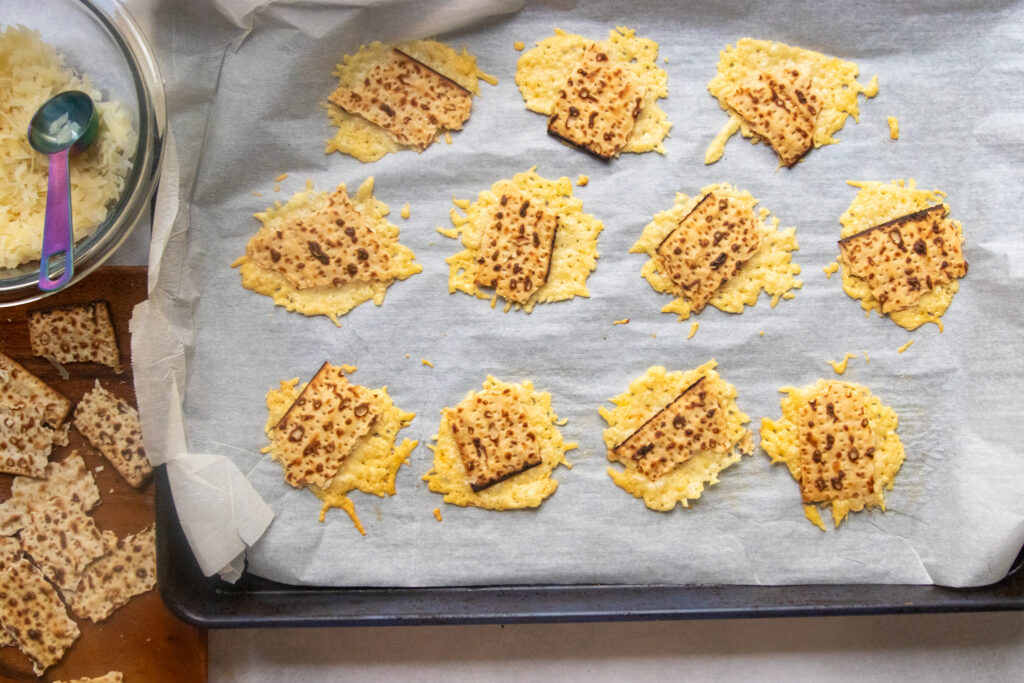 Matzah Parmesan Crisps