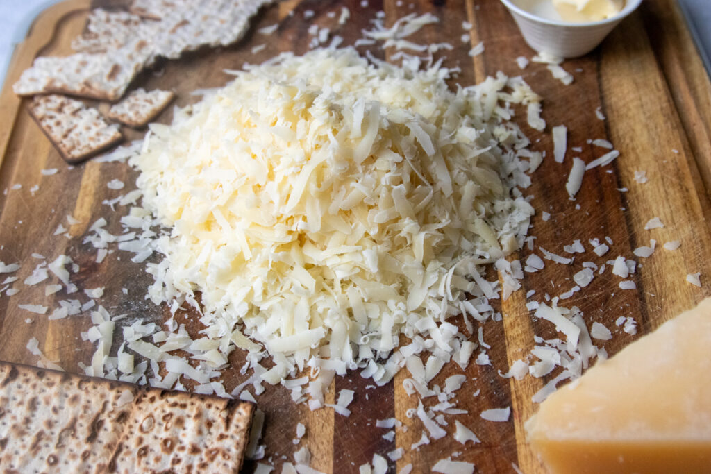 Matzah Parmesan Crisps