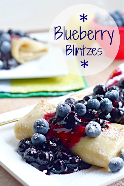 Blueberry Blintzes 