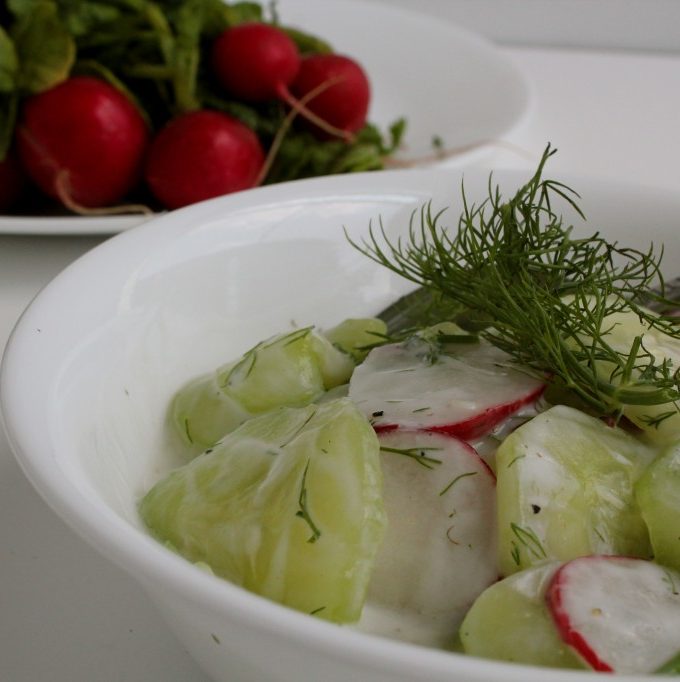 German Cucumber Salad | What Jew Wanna Eat
