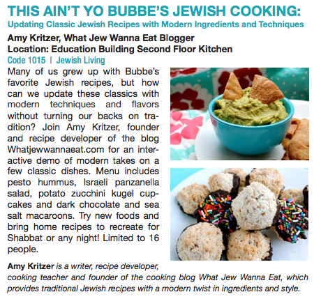 Jewish cooking classes