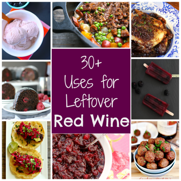 Uses For Leftover Red Wine