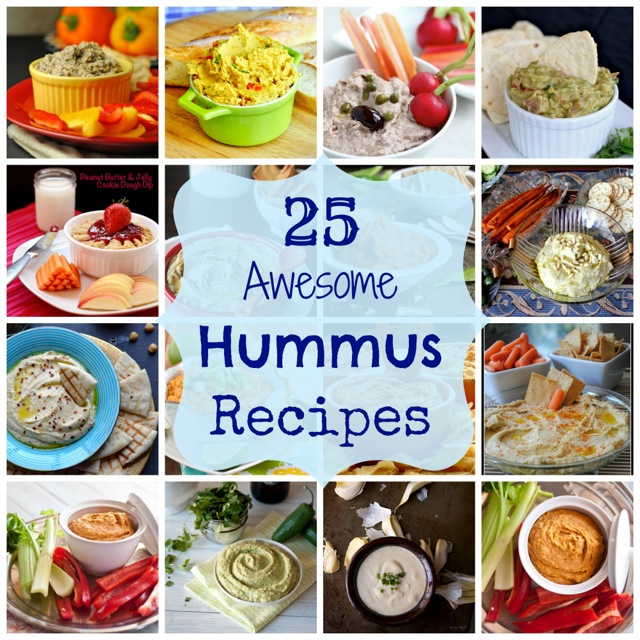 25 awesome hummus recipes
