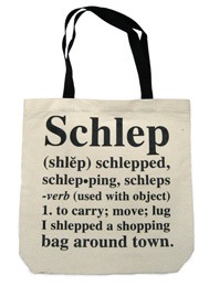 schlep tote bag